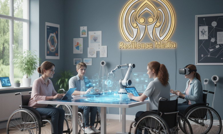 کاربرد هوش مصنوعی در آموزش تاب آوری به افراد دارای معلولیت